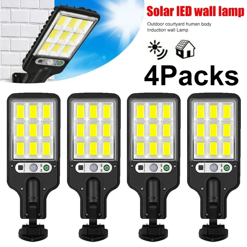 Solar Motion Sensor Wall Light With Remote Control - Solar Guard