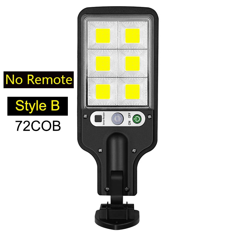 Solar Motion Sensor Wall Light With Remote Control - Solar Guard