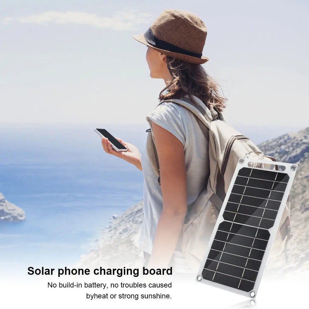 USB Portable Solar Panel Charger for Phones & Power Banks - Solar Guard