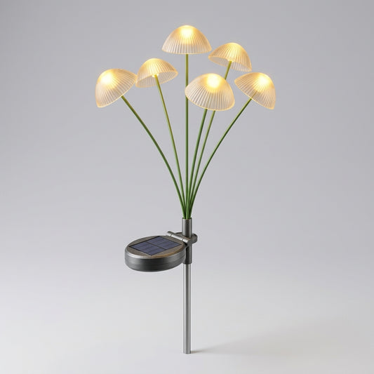 Solar Mushroom Garden Lights Jellyfish LED Outdoor Decor - Solar Guard
